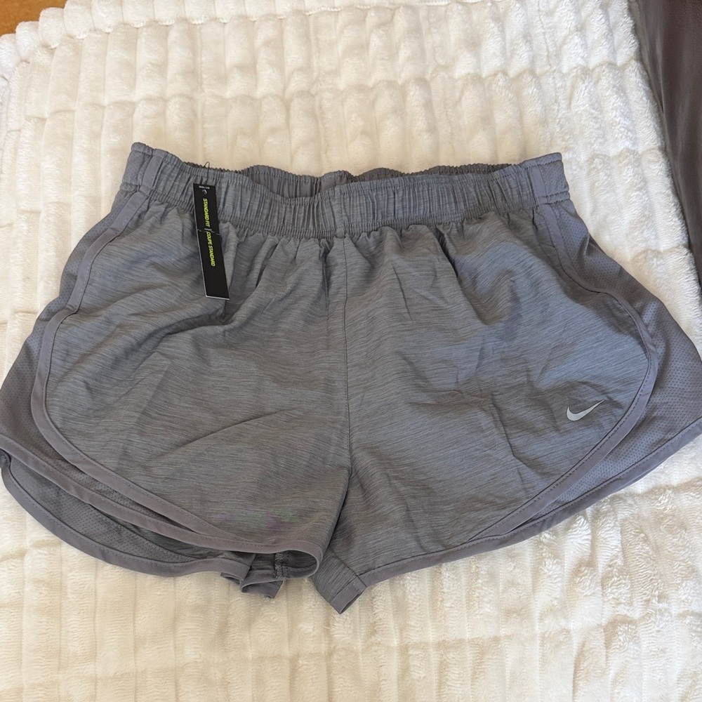 Nike Women's Gray Athletic Shorts